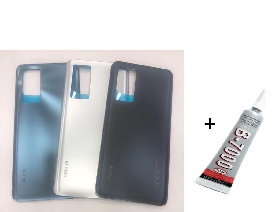 Mİ 12T Arka Batarya Pil Kapağı SİYAH (B7000 15 ML