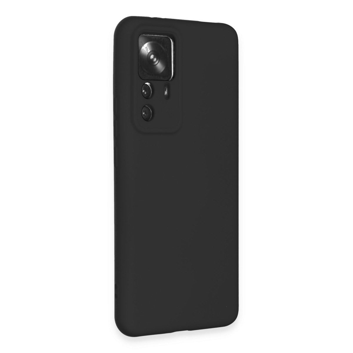Mi 12T Pro Kılıf Nano içi Kadife Silikon - Siyah