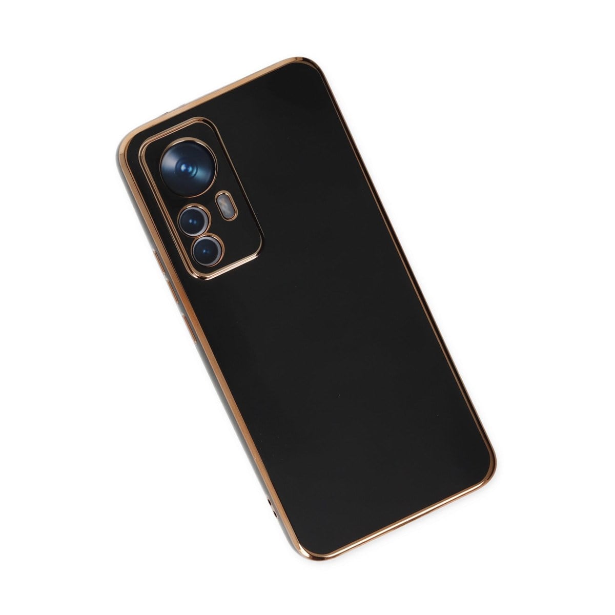 Mi 12T Pro Kılıf Volet Silikon - Siyah