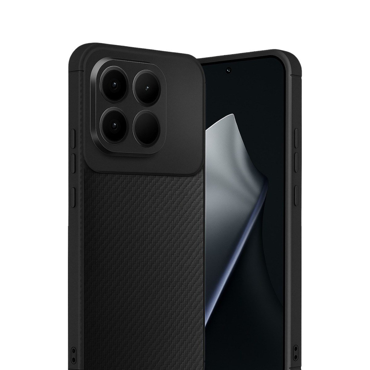 Mi 15T Auto Focus Karbon Kapak - Siyah