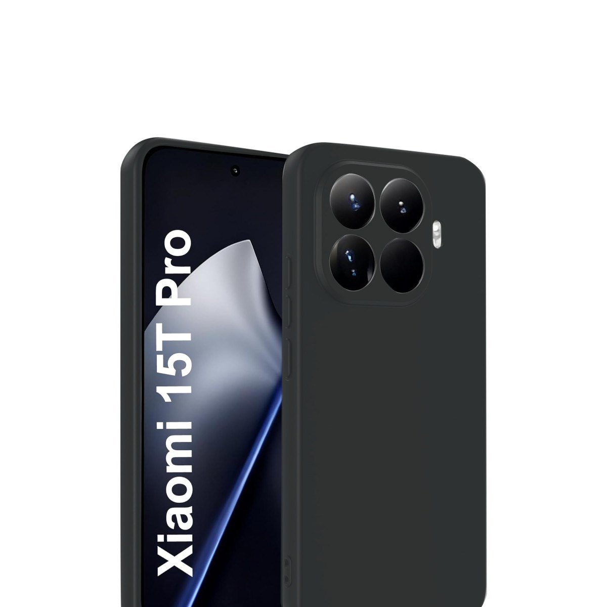 Mi 15T Pro First Silikon - Siyah