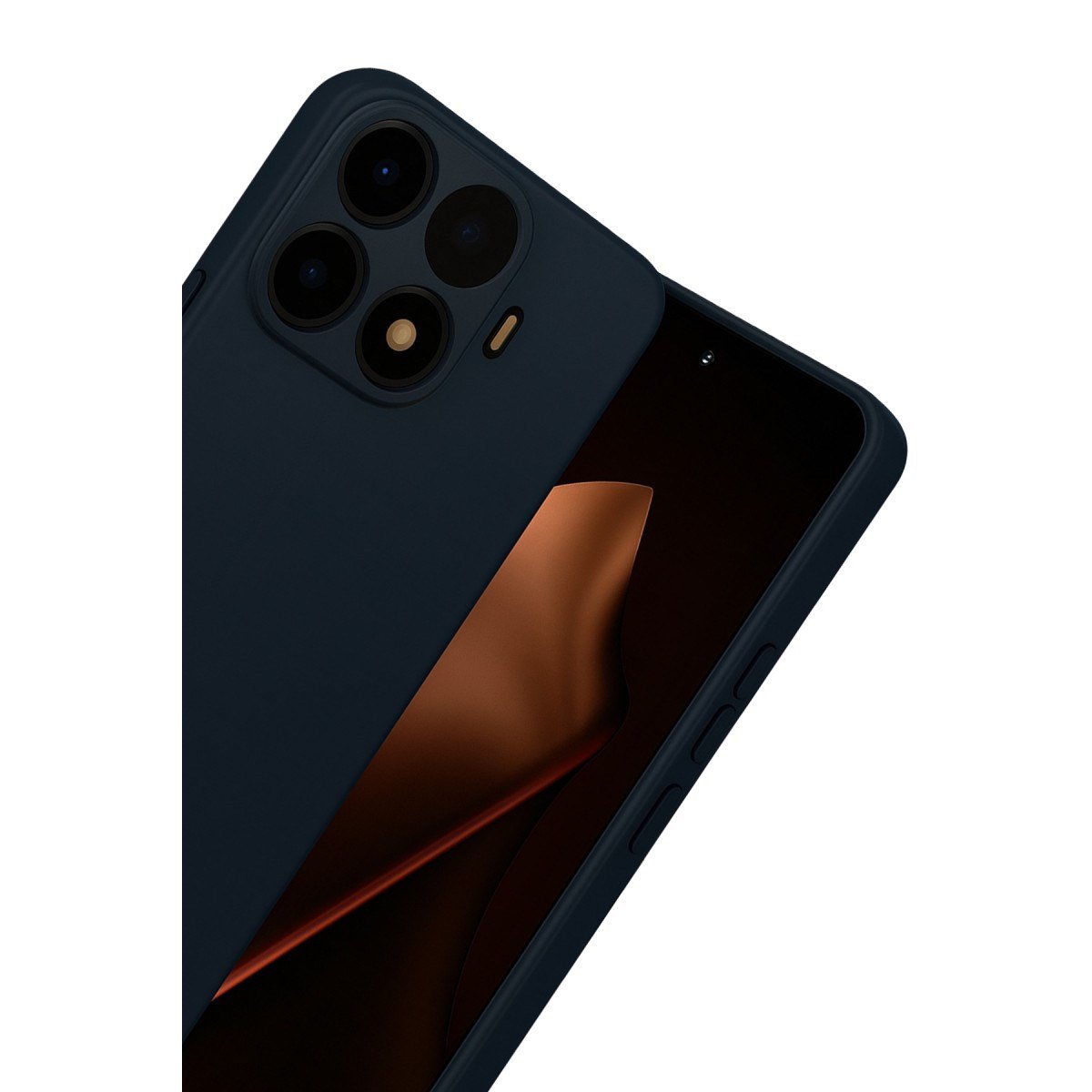 Mi 15T Pro Nano içi Kadife Silikon - Siyah