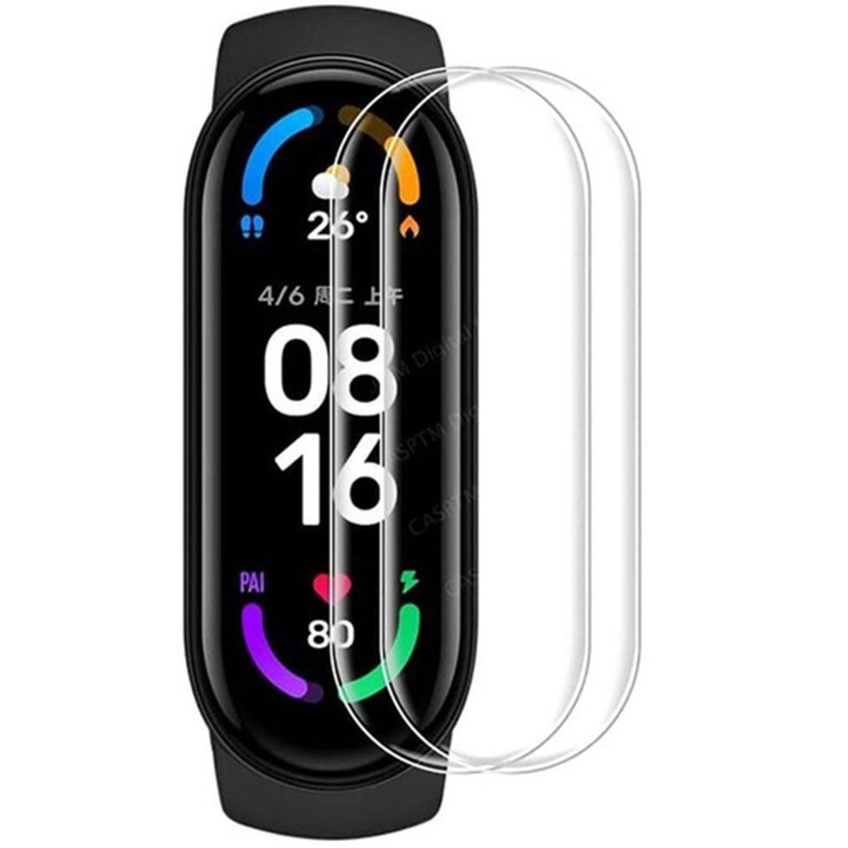 Mi Band 7 Polymer Nano Ekran Koruyucu - Şeffaf