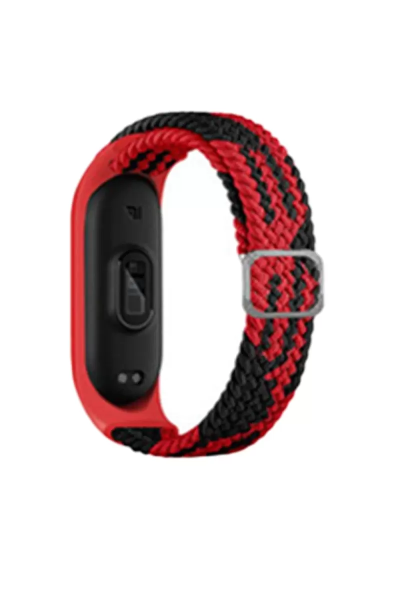 Mi Band 7 Star Kordon - Kırmızı-Siyah
