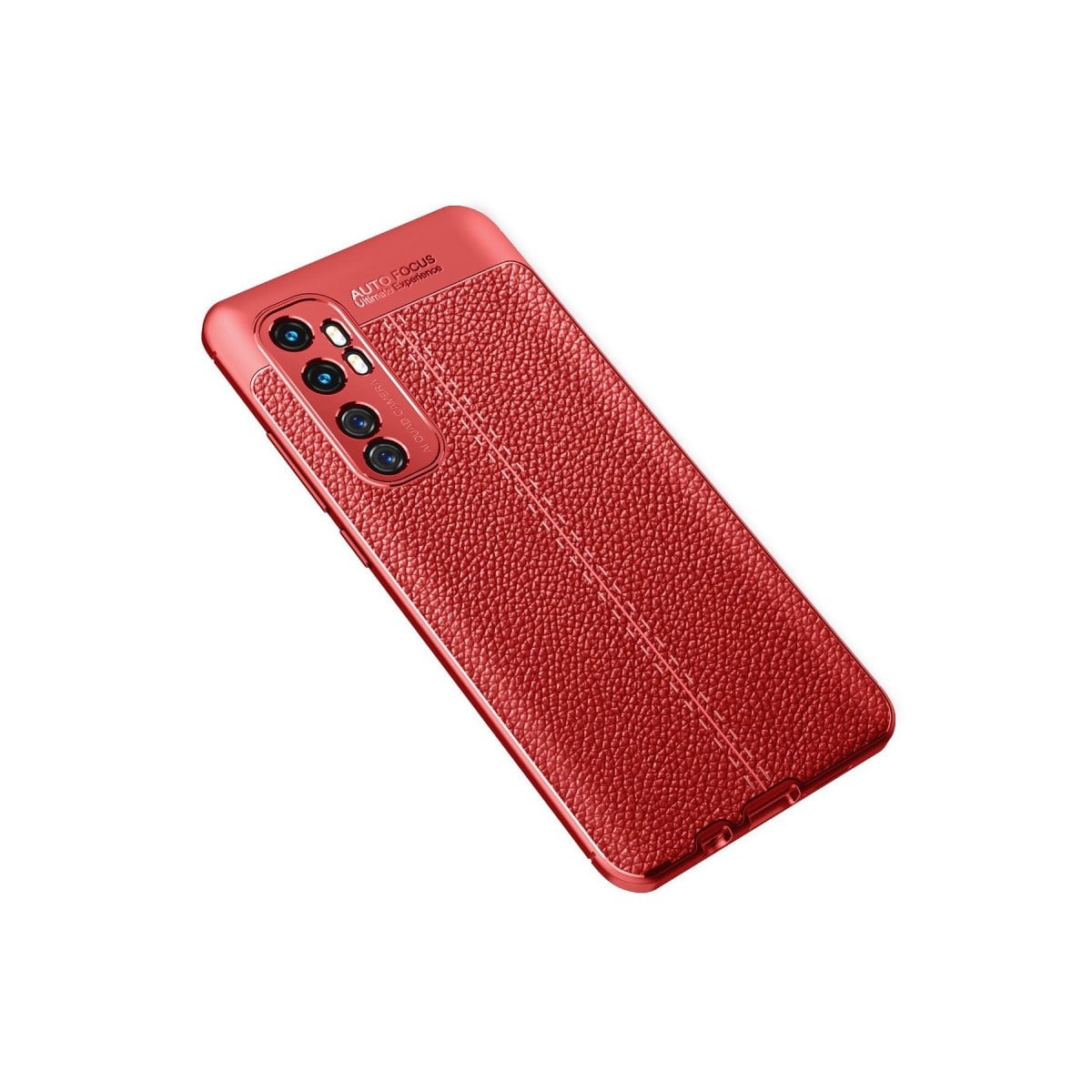 Mi Note 10 Lite Kılıf Auto Focus Kapak - Kırmızı