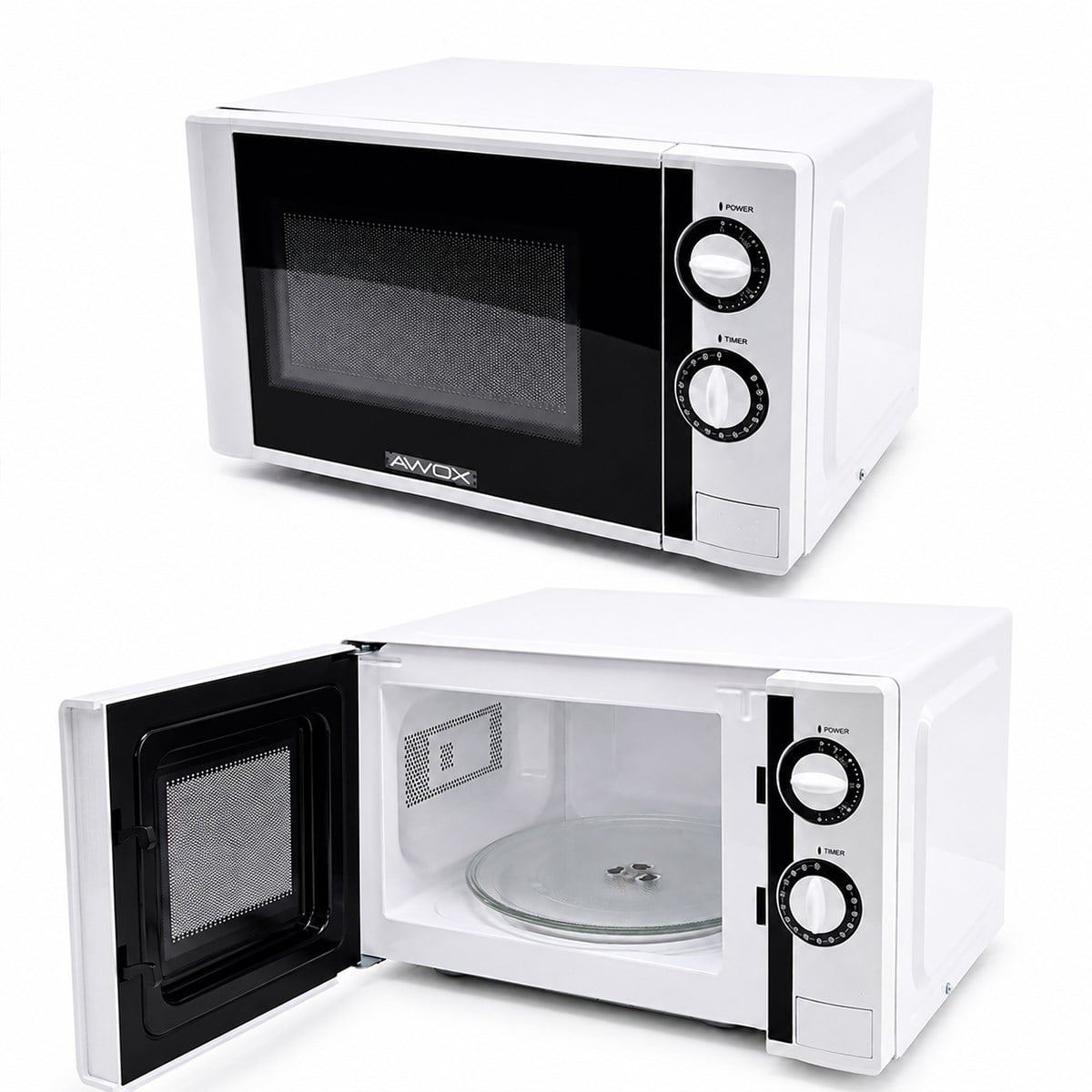 Mikrodalga Fırın 20 L 700 W Beyaz - 5 Güç Kademesi Buz Çözme