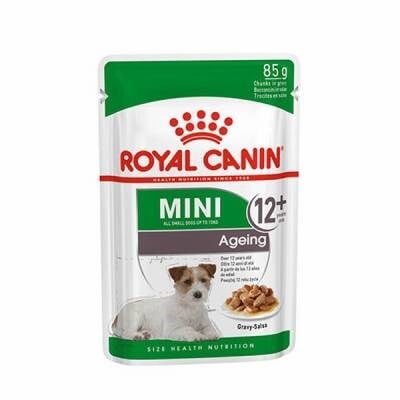 Mini Ageing 12+ Pouch Yaşlı Köpek Konservesi 12 Adet 85 Gr