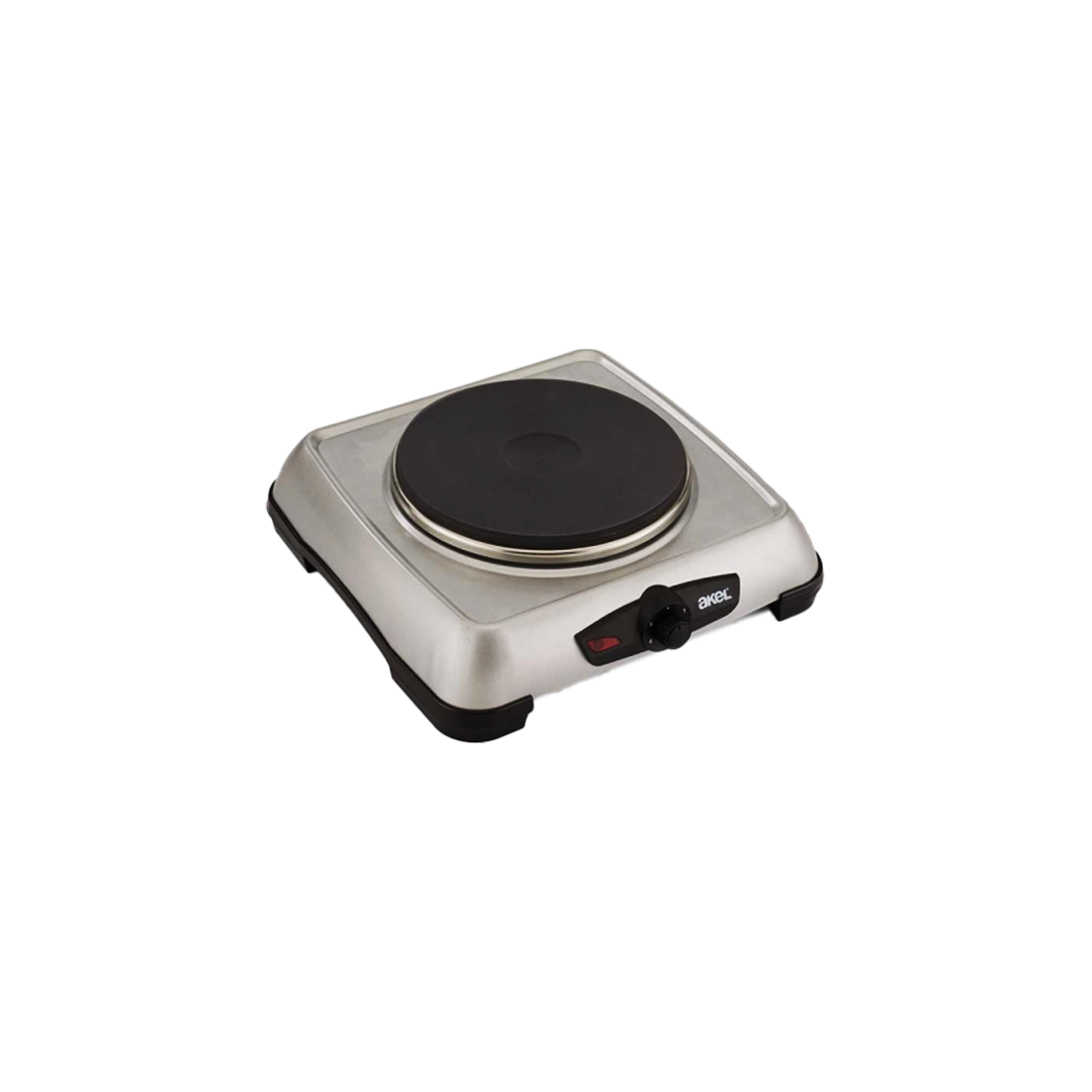 Mini Elektrikli Tek Gözlü Ocak 1000W Ayarlı Termostat 14.5 cm