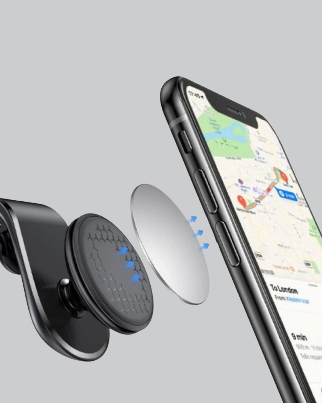 Mini Manyetikli Araç Telefon Tutucu