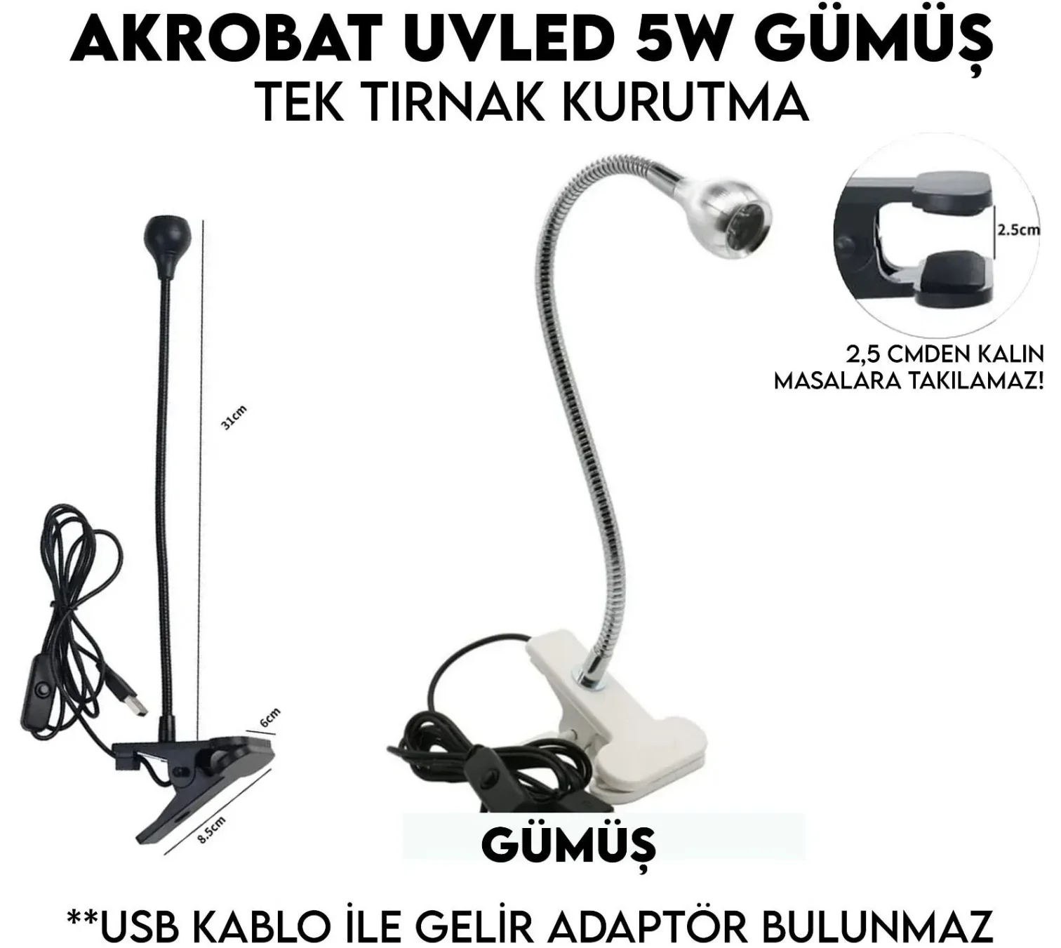 Mini UV Led Lamba