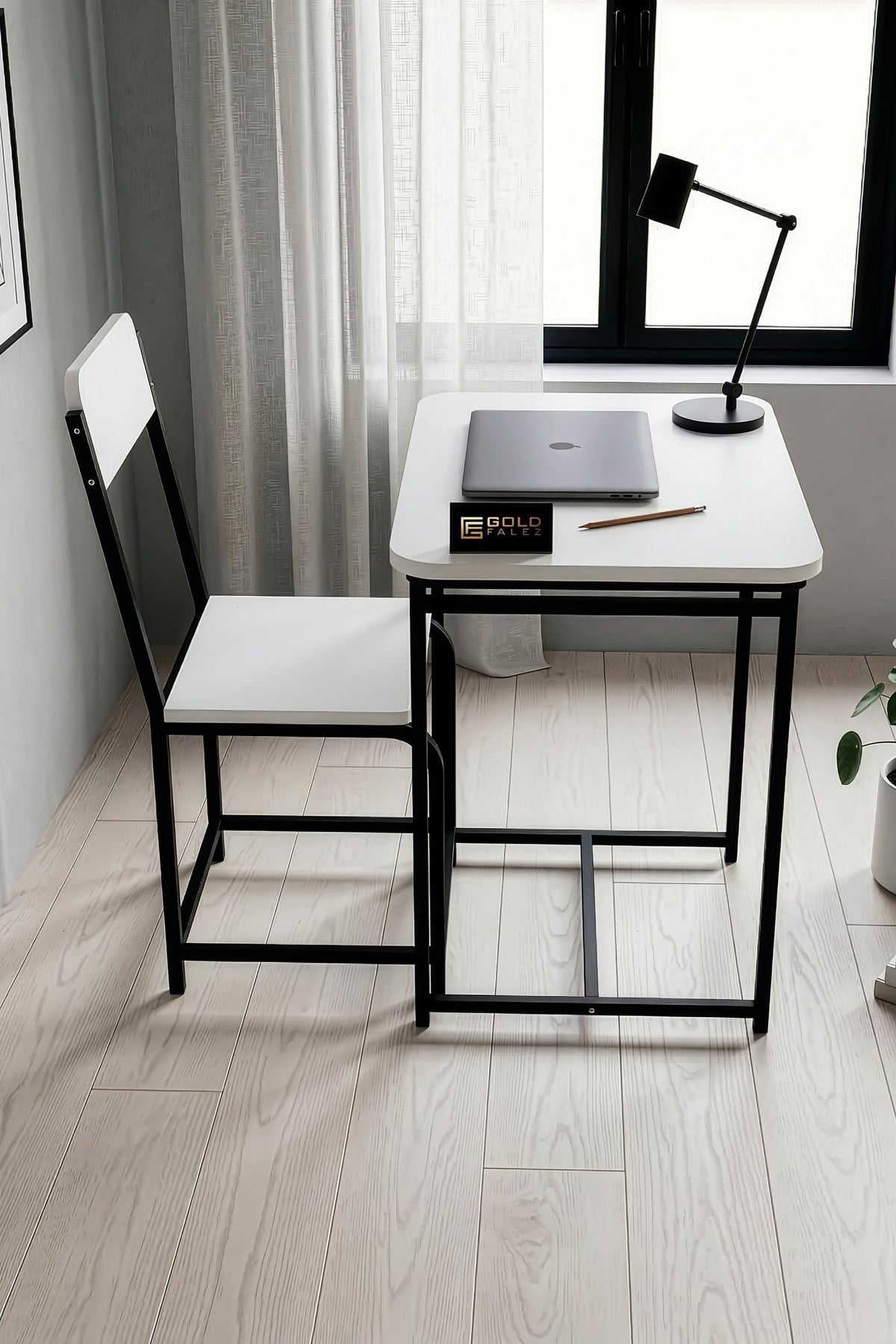 Minör Çalışma Masası Suntalam Beyaz 72x52