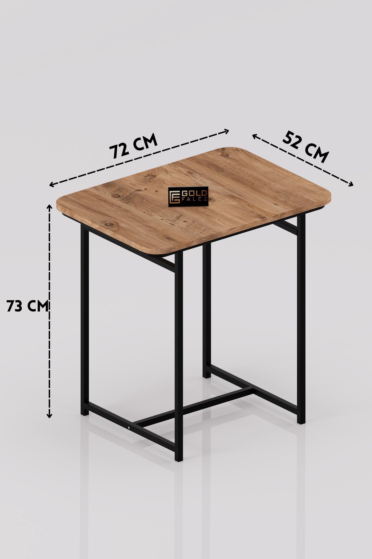 Minör Mutfak Masası Suntalam Kahverengi 72x52