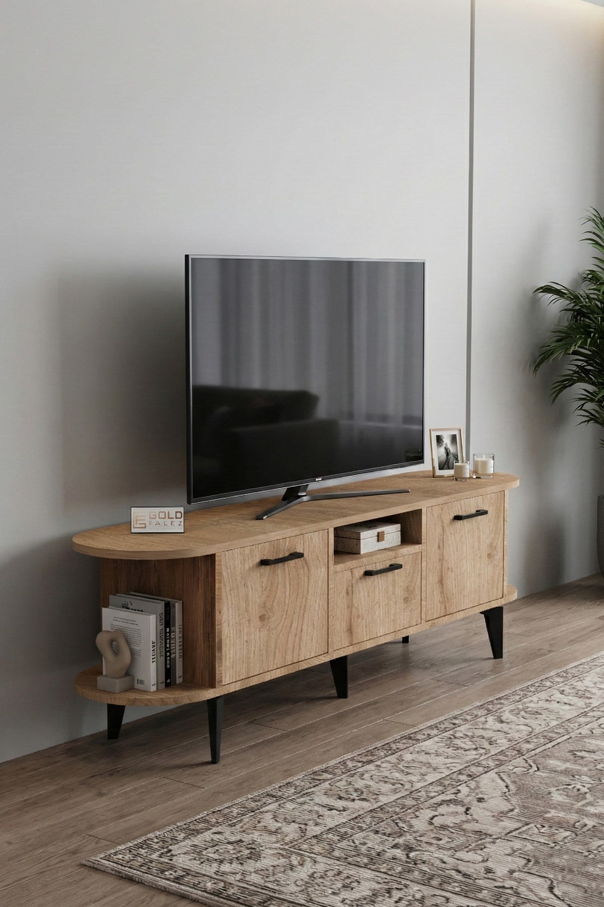 Mira TV Sehpası Suntalam Bej 160x35 cm