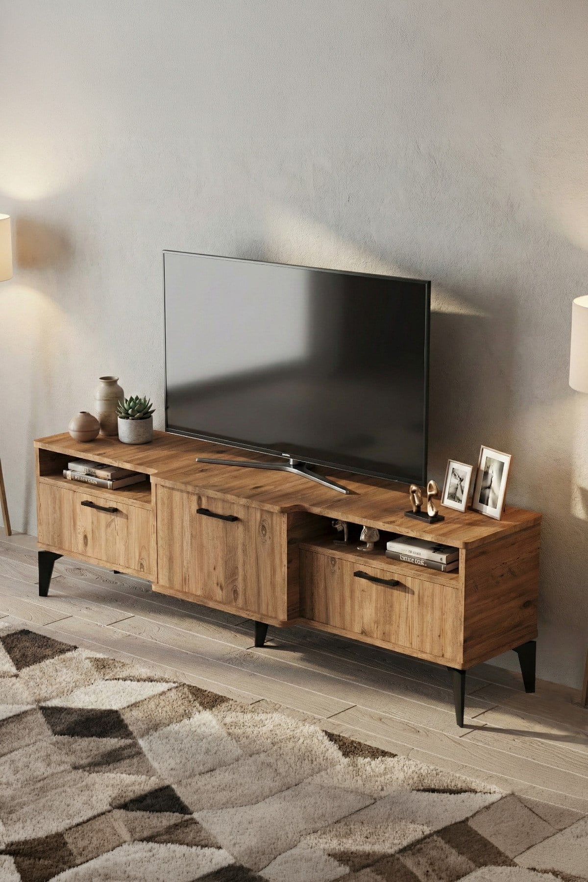 Mistral TV Sehpası Çok Renkli 160x40 cm