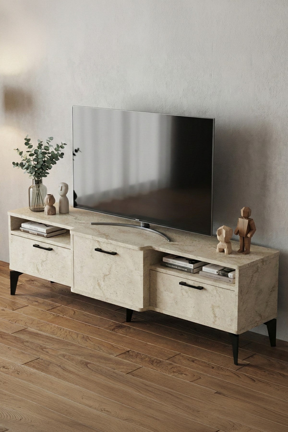 Mistral TV Sehpası Suntalam Ekru 160x40 cm