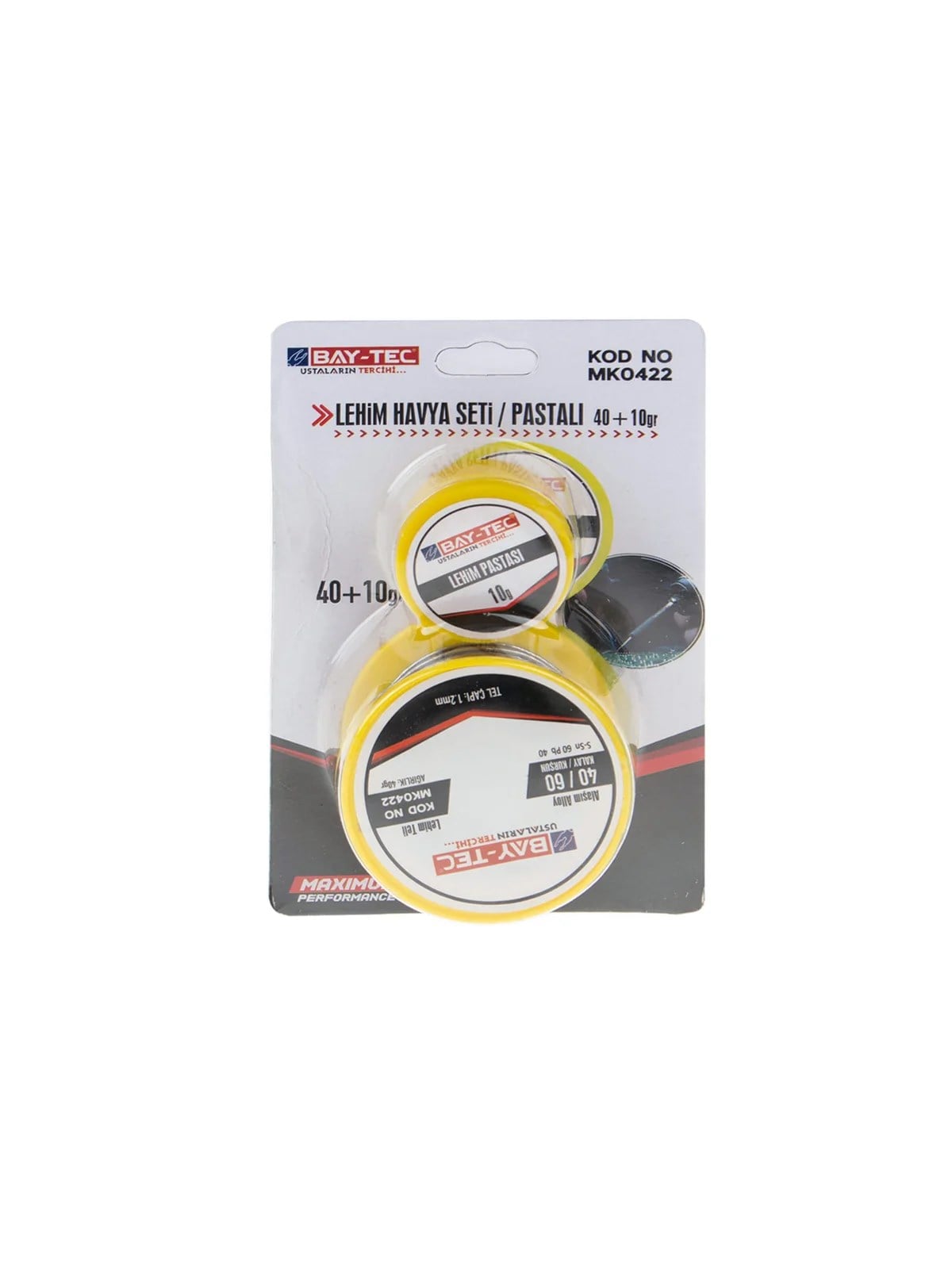 MK0422 Pastalı Lehim Havya Teli 60/40
