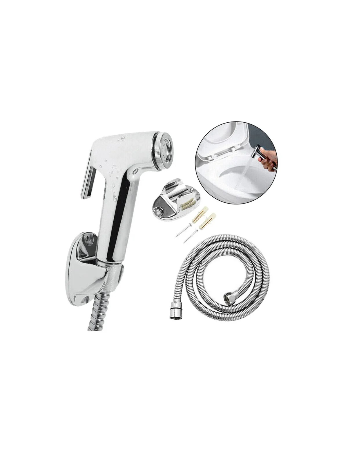 MK1457 Taharet Hortumu 105cm Bide Set