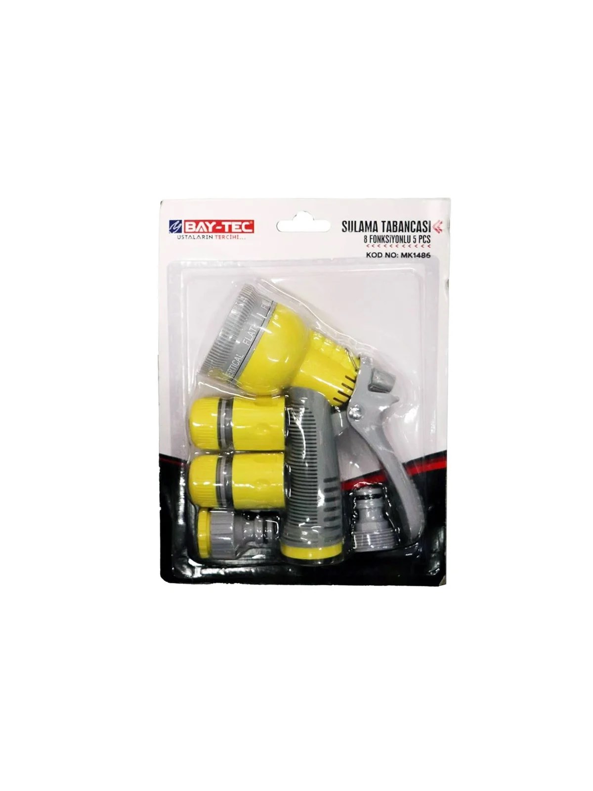 MK1486 Sulama Tabancası 8 Fonksiyonlu 5 Parça
