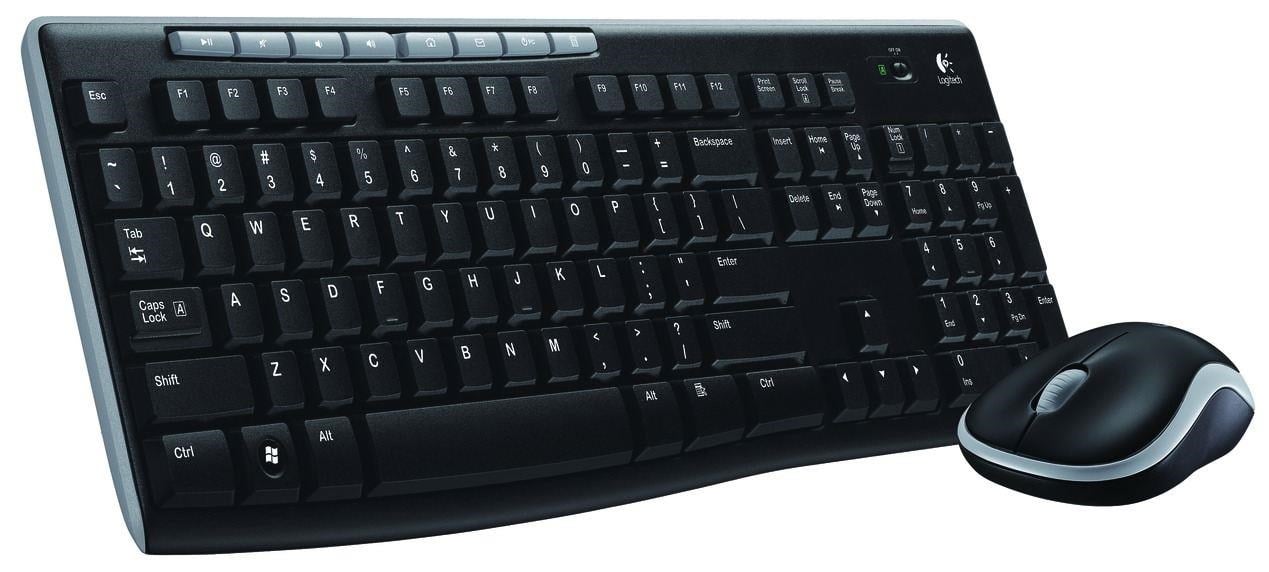 MK270 Q TR KABLOSUZ KLAVYE MOUSE SET SİYAH 920-004525