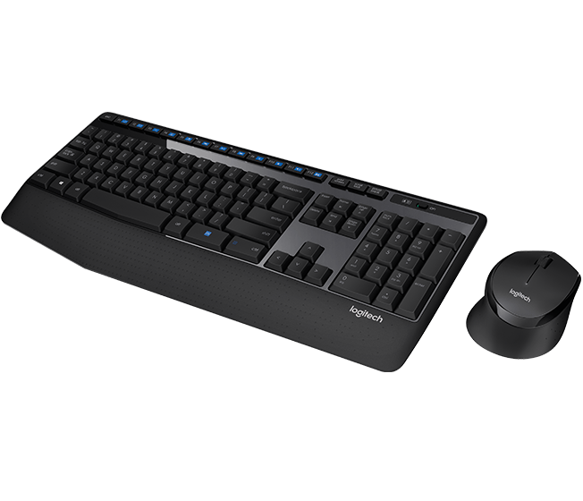 MK345 Q TR MM KABLOSUZ KLAVYE MOUSE SET SİYAH 920-006514