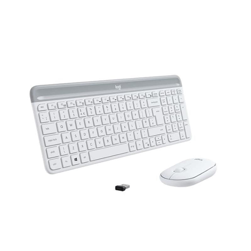 MK470 Q TR INCE KABLOSUZ KLAVYE MOUSE SET BEYAZ 920-009436