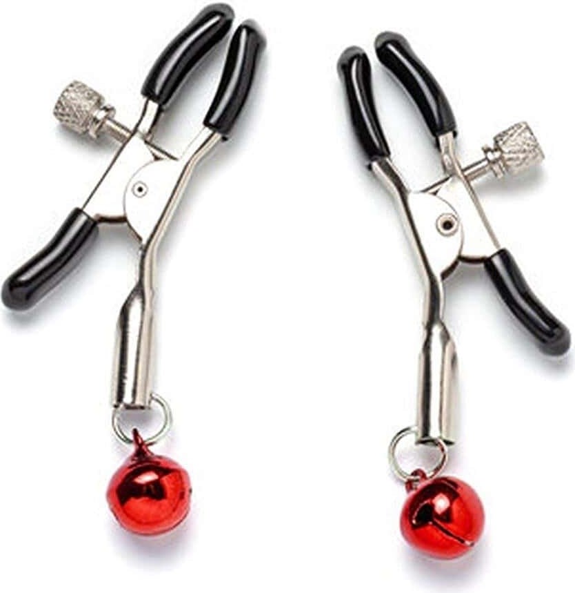 Mlingox Bdsm Fantezi Siyah Göğüs Ucu Sıkıştırıcı Nipple Clamp
