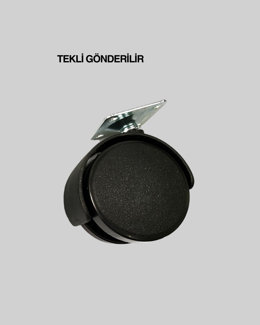 Mobilya Tekerleği 6 cm Kilitsiz Tekli Satış