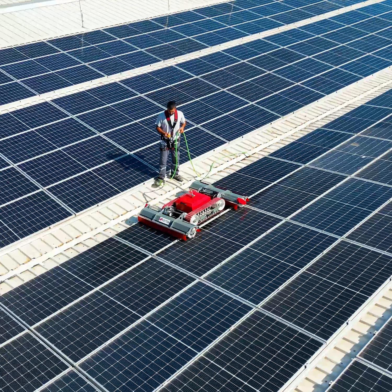 Morbit Solar Panel Temizleme Robotu