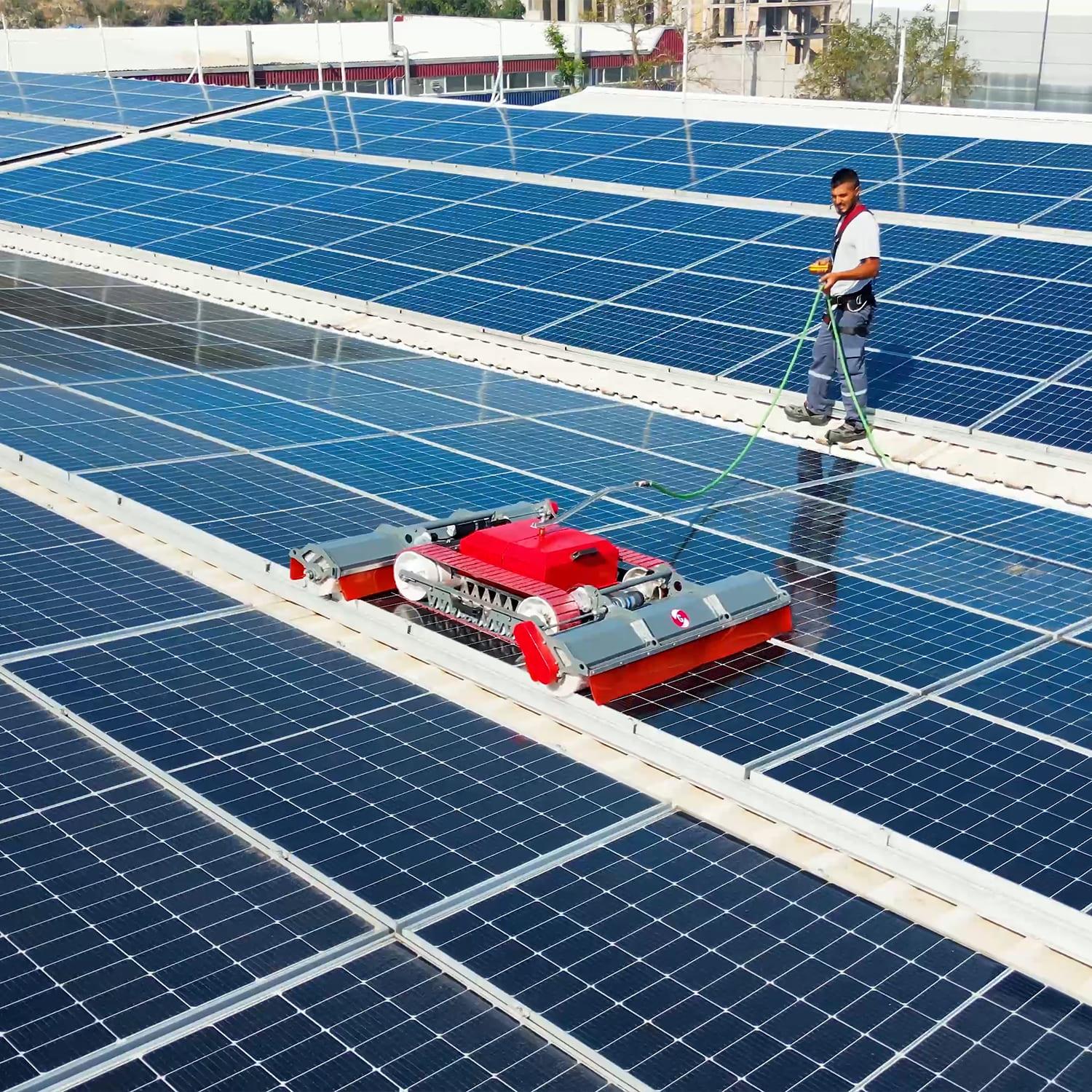 Morbit Solar Panel Temizleme Robotu