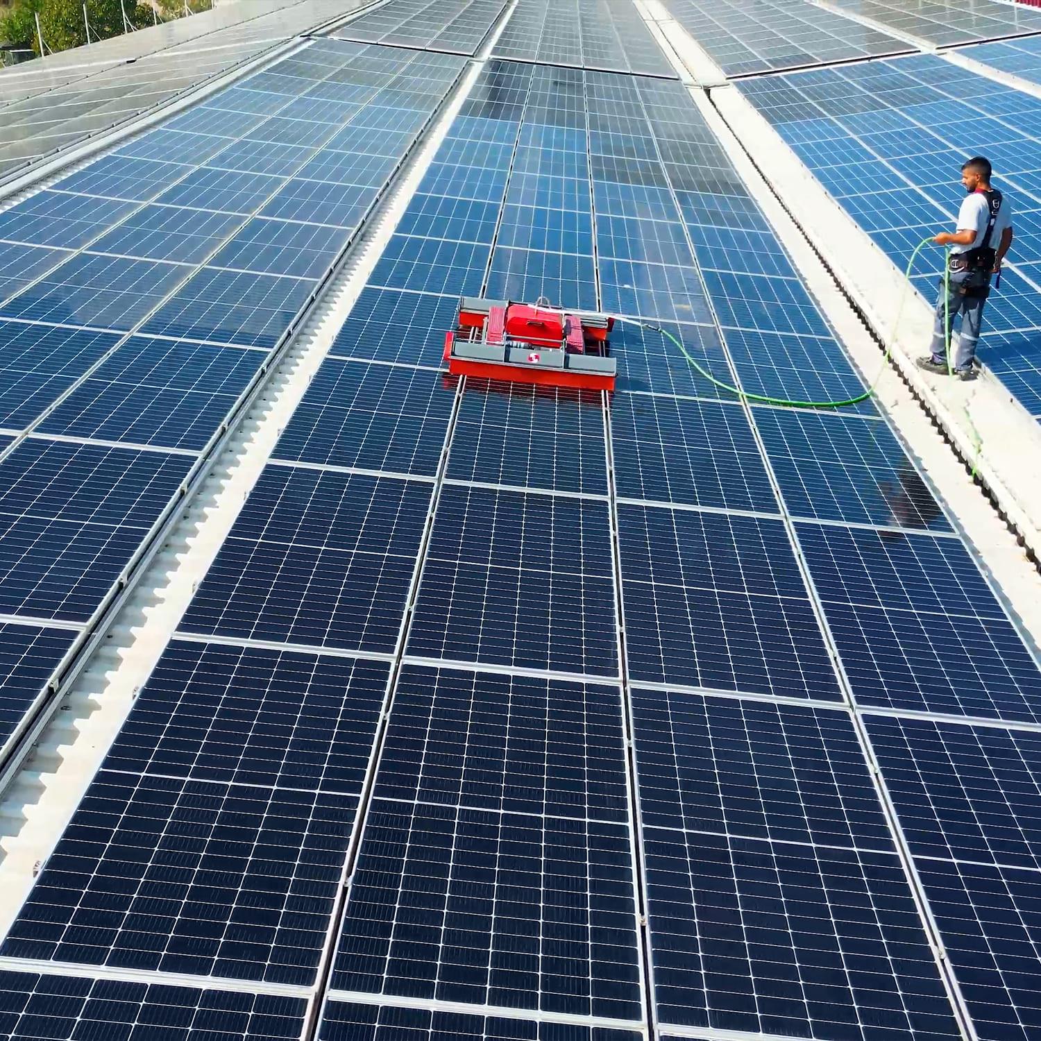 Morbit Solar Panel Temizleme Robotu