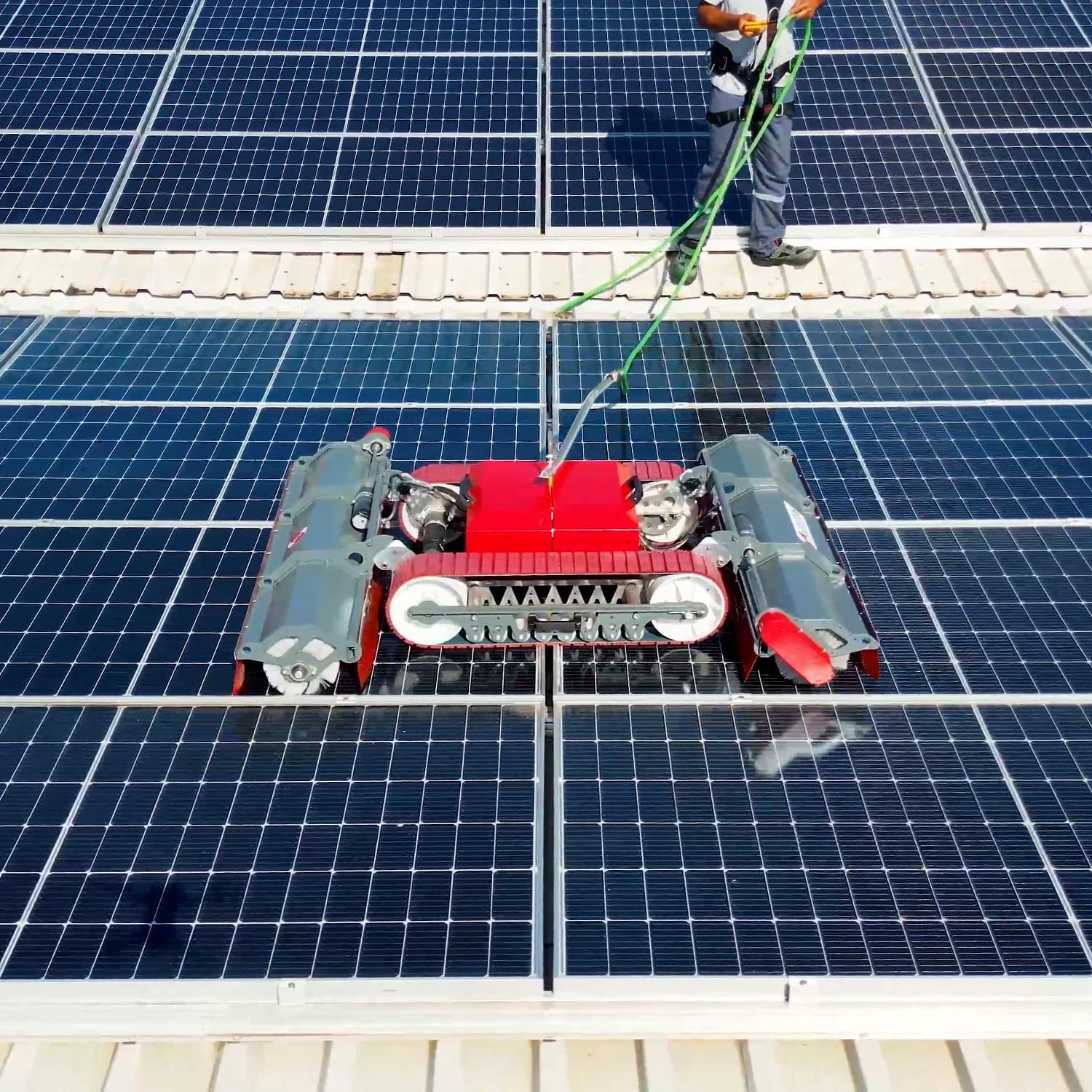 Morbit Solar Panel Temizleme Robotu