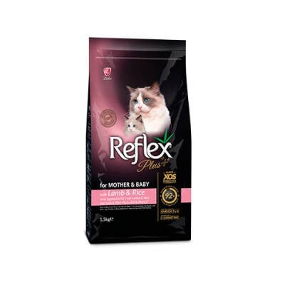 Mother&Baby Kuzulu ve Pirinçli Yavru Kedi Maması 1,5 Kg