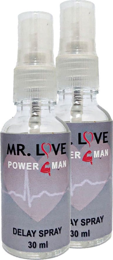 Msterlove Geciktiricisprey 2 Adet 30 ml / Erkeklere Özel