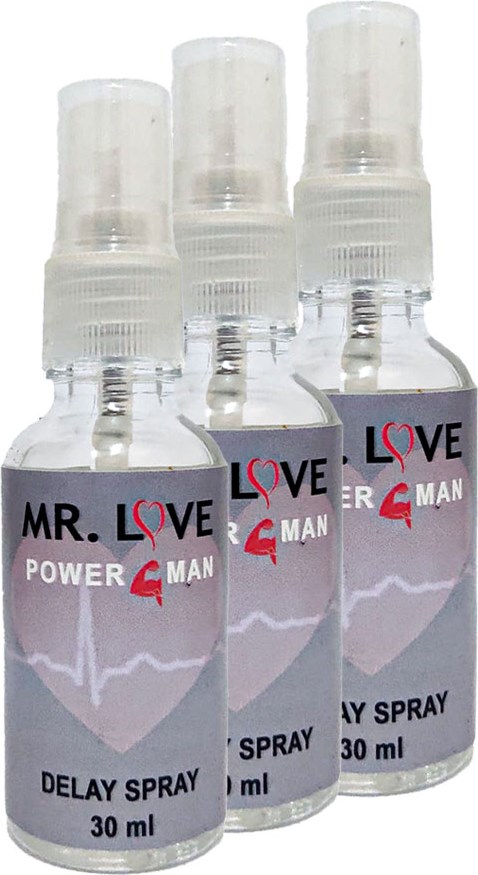 Msterlove Geciktiricisprey 3 Adet 30 ml / Erkeklere Özel