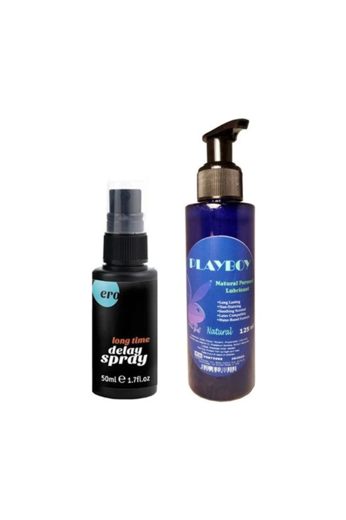 Mucizevi Ero Long Time Spray For Men 50ML Erkeklere Özel Sprey + Mucizevi 125ML Lubricant Gel