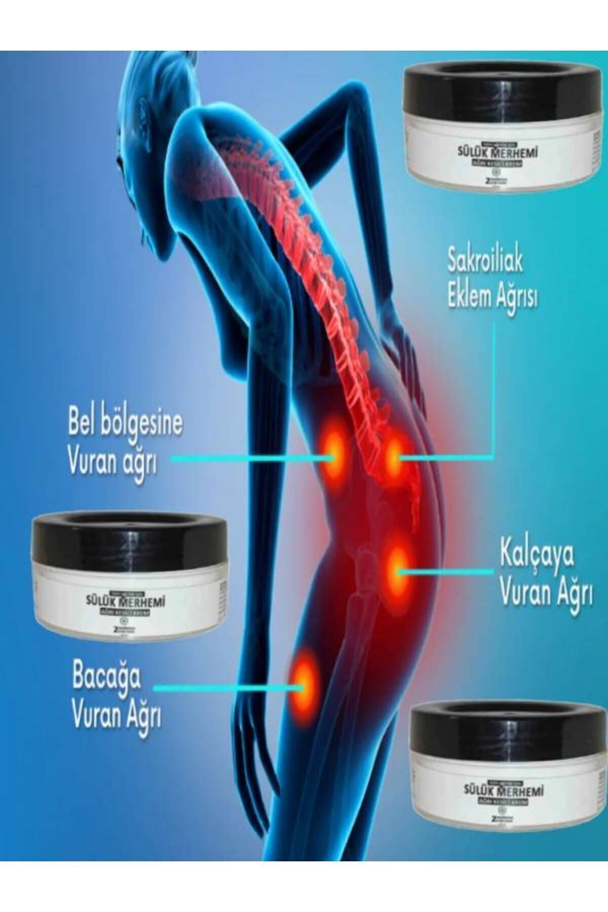 Mucizevi Sülük Merhemi Rahatlatıcı  Masaj Kremi 50 ml 2 Adet