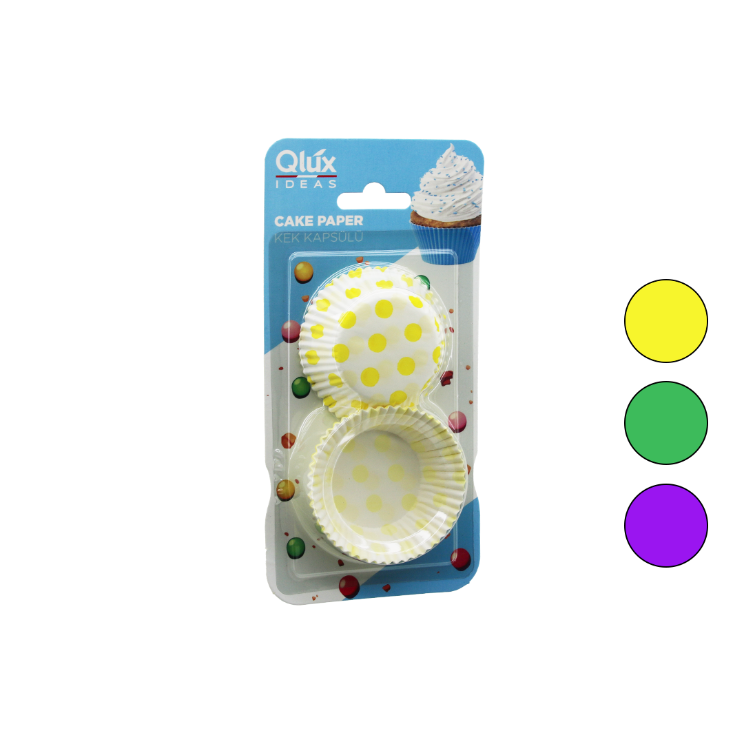 Muffin Kek Kapsülü Kağıt 7.5 cm x 2 cm - 50li