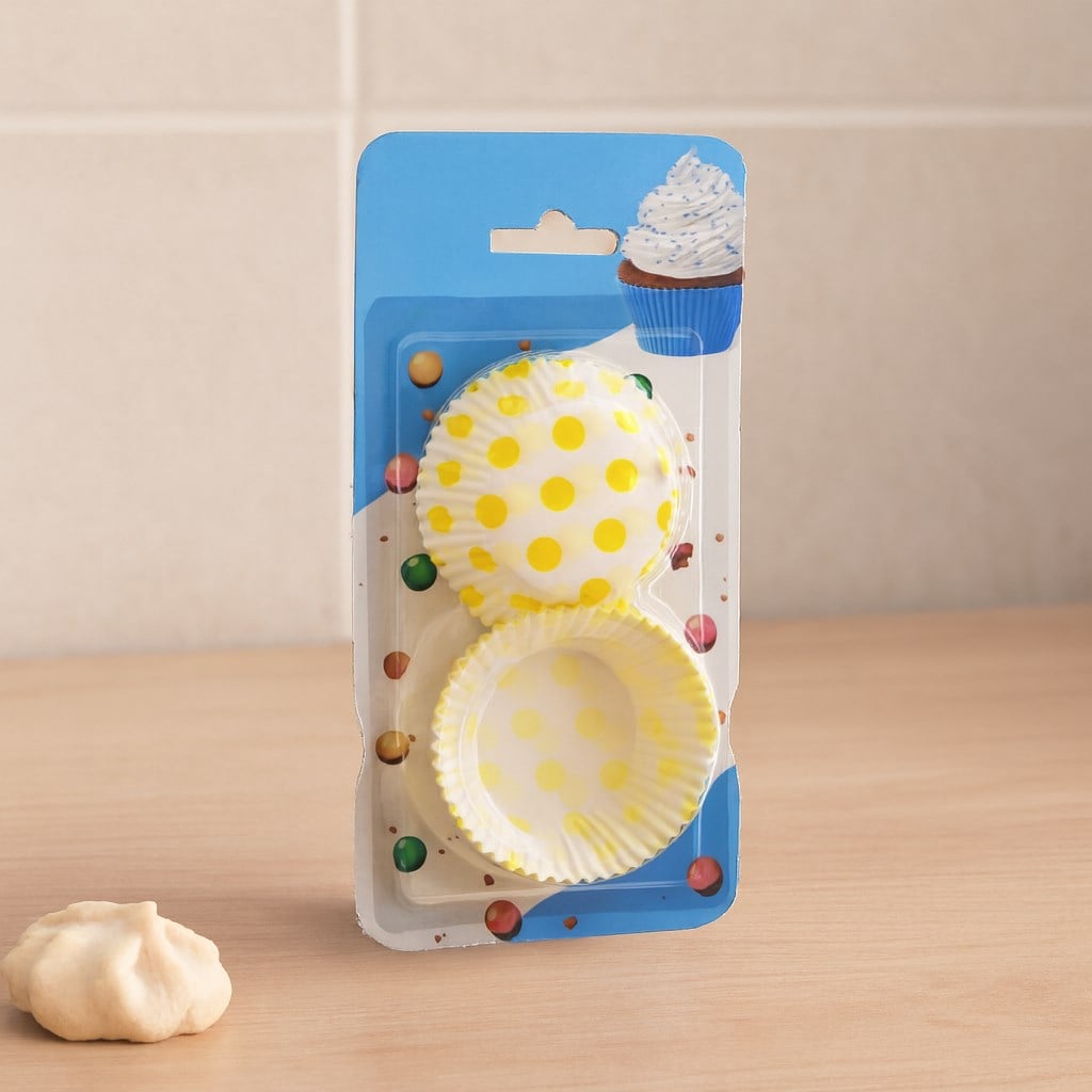 Muffin Kek Kapsülü Kağıt 7.5 cm x 2 cm - 50li