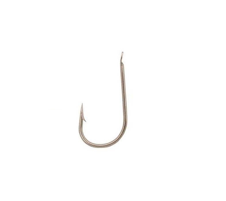 Mustad 1253A Kısa Gövde Düz Nickel 100lü Paket Olta İğnesi - NO-2-0