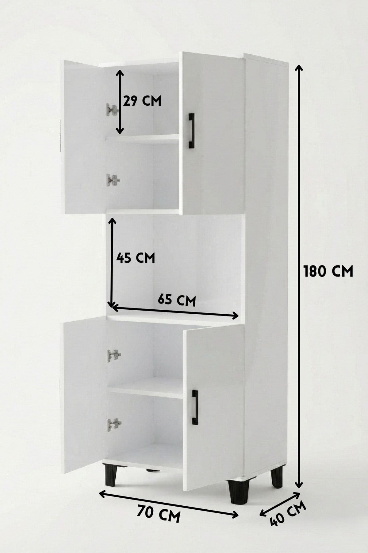 Mutfak Dolabı Suntalam Beyaz 70 cm