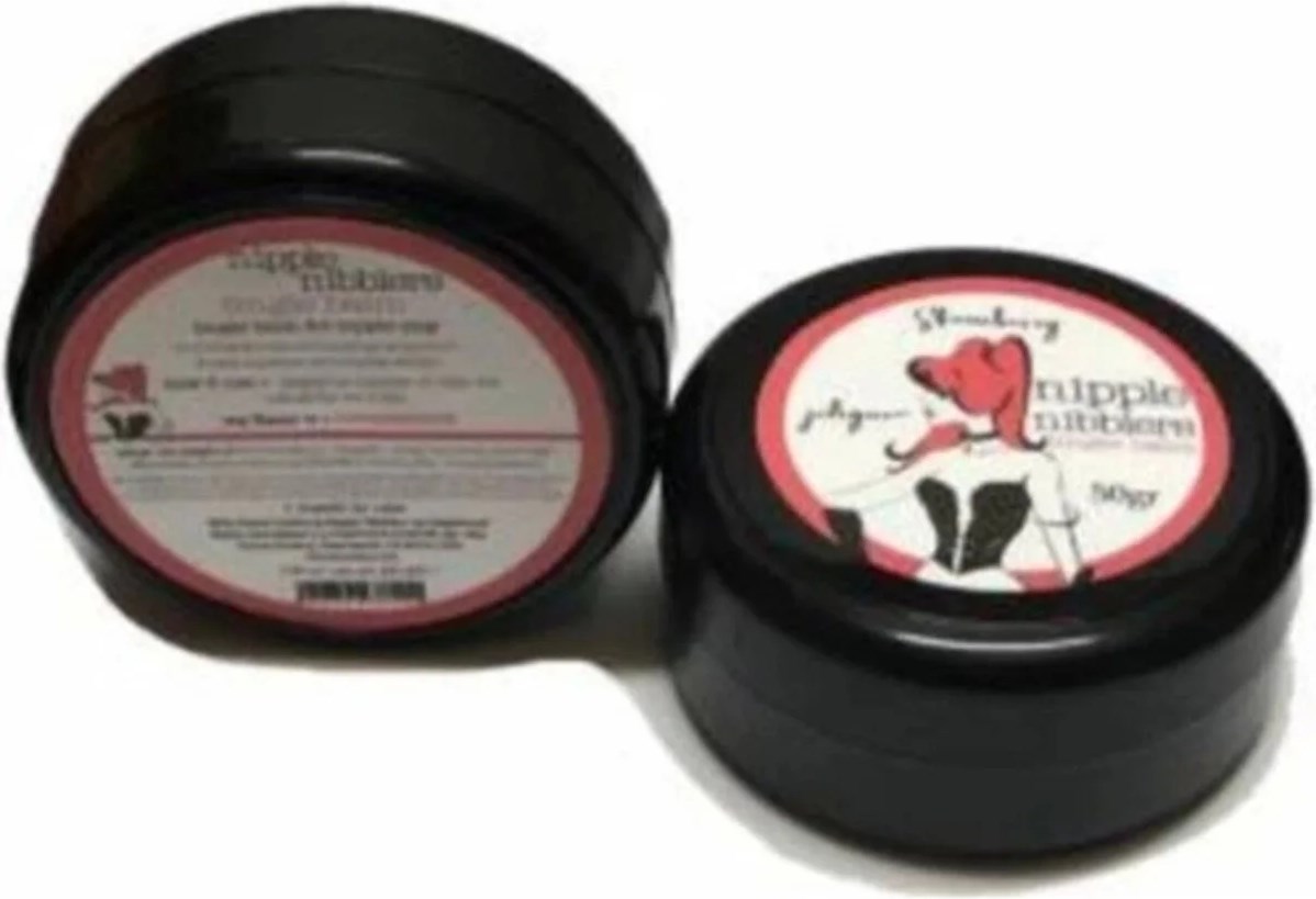 Muzice Nipple Nibblers Tingle Balm 50ML Çilekli Göğüs Bakım Kremi + Genital Bakım Kremi 120 ml