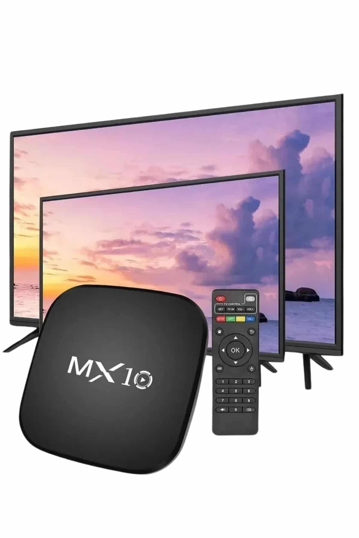 Mx Box Android Tv Media Sound 4K Ultra HD Görüntü Kaliteli