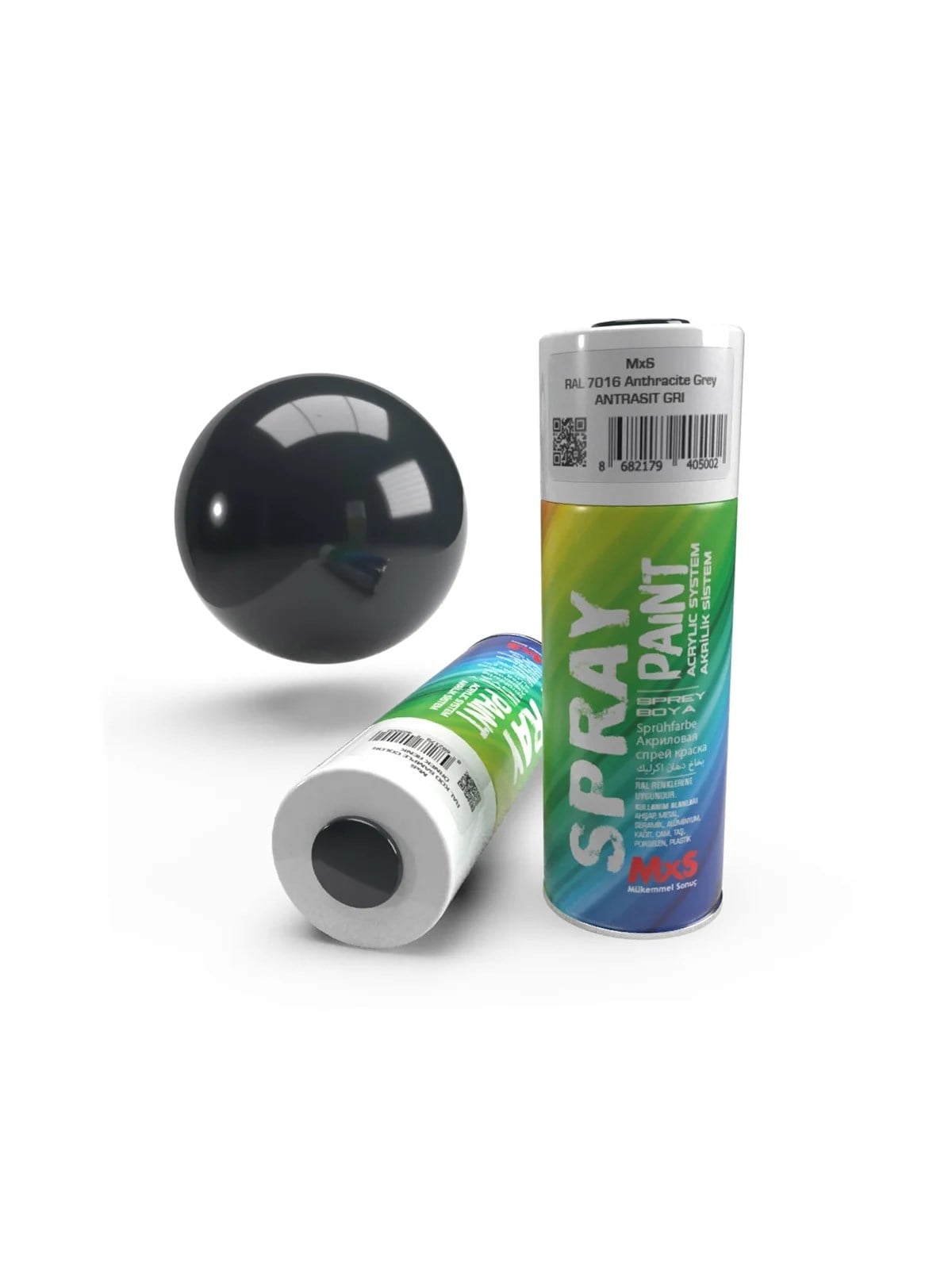 MXS 7016 Antrasit Gri Sprey Boya 400 ml