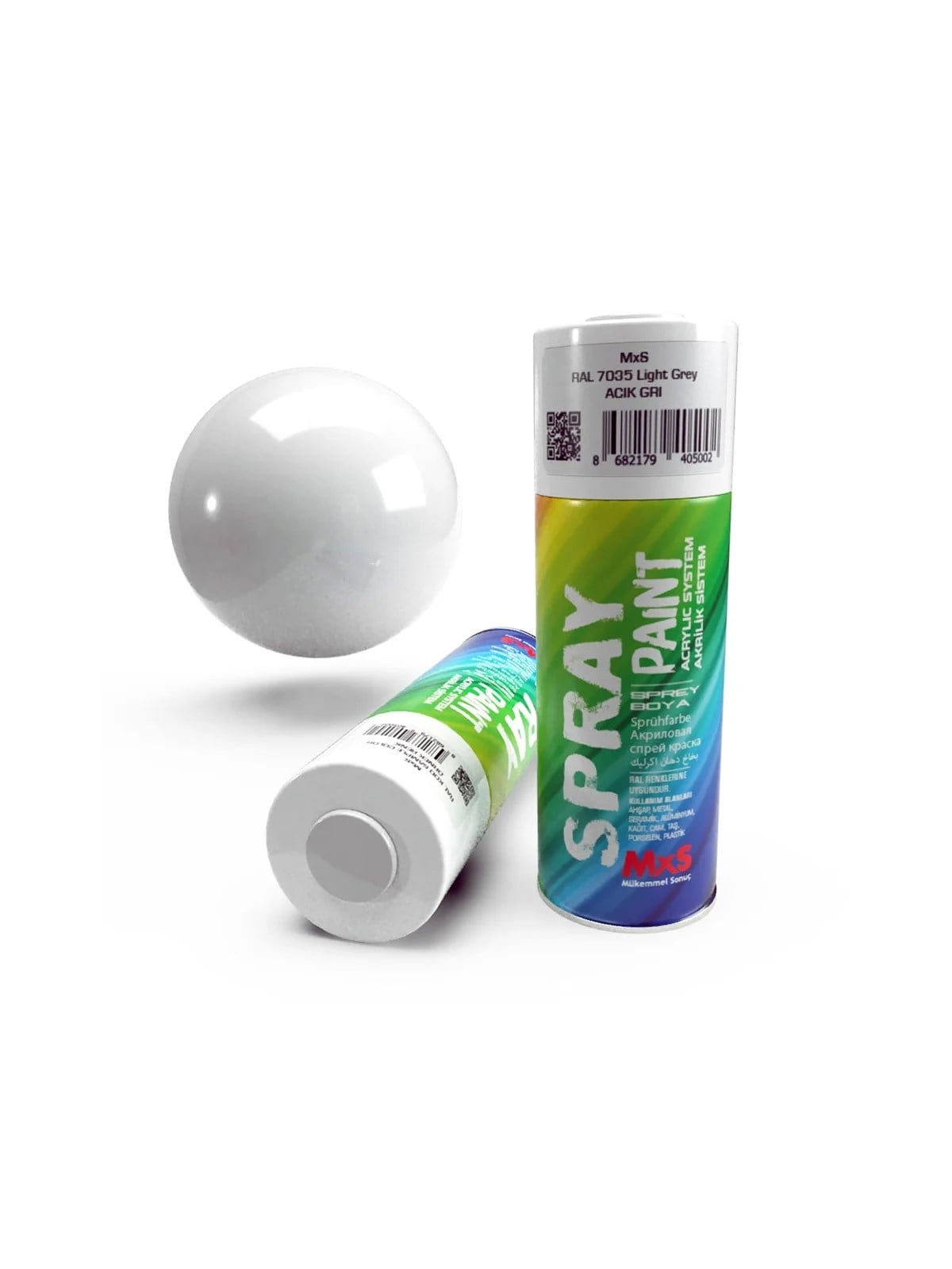 MXS 7035 Açık Gri Sprey Boya 400 ml