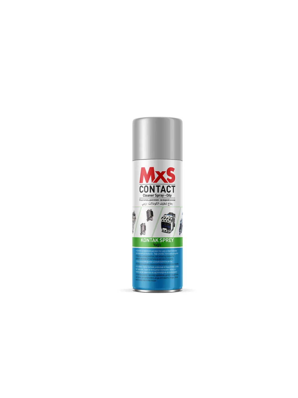 MXS Kontak Sprey Devre Temizleyici Yağlı 200 ml