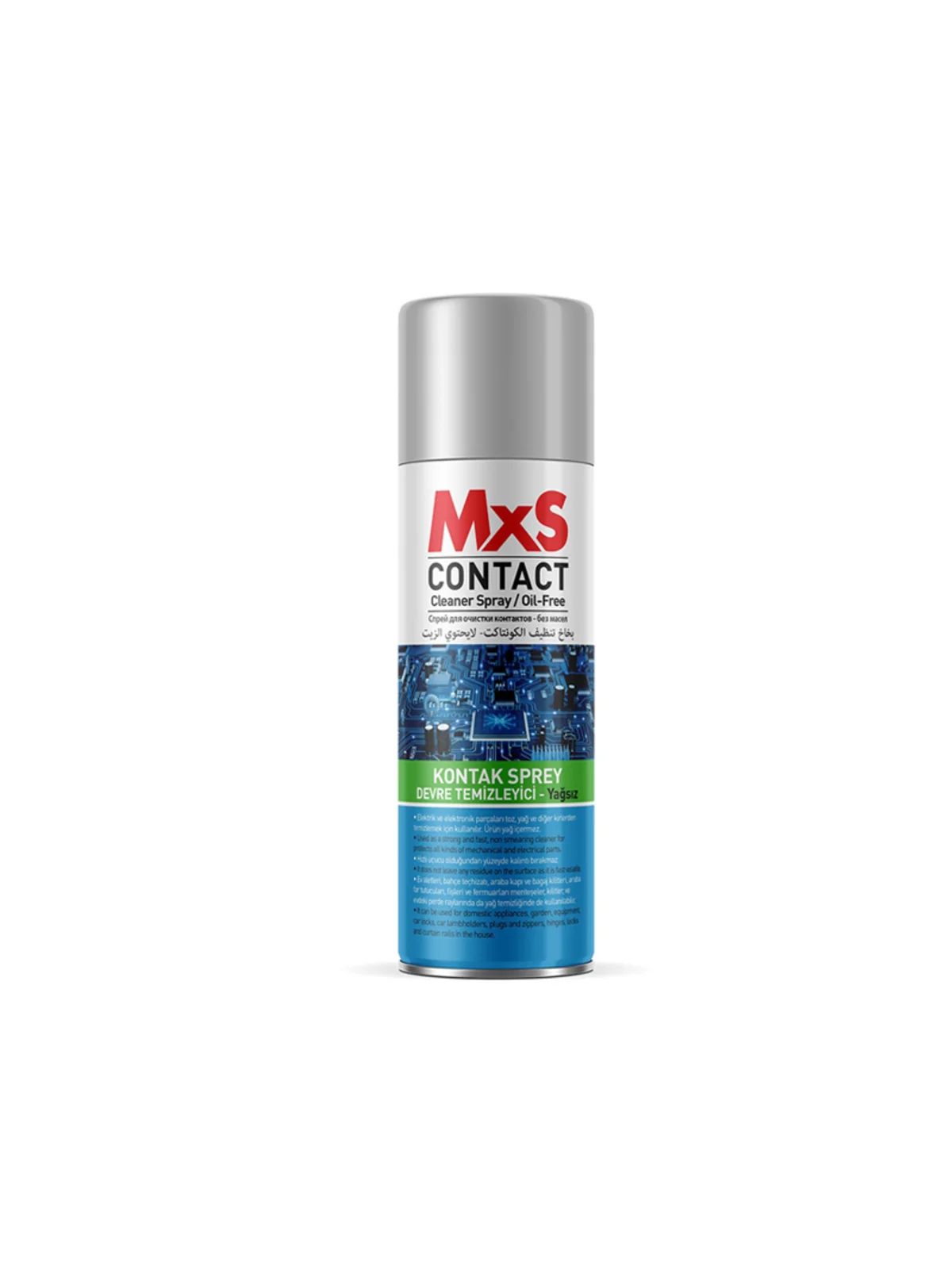 MXS Kontak Sprey Devre Temizleyici Yağsız 400 ml