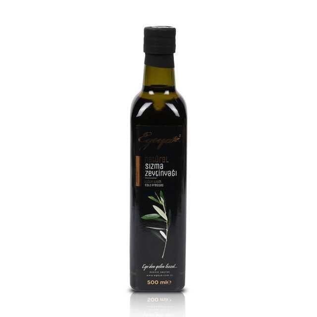 Naturel Sızma Zeytinyağı 500ml Cam 1 Adet