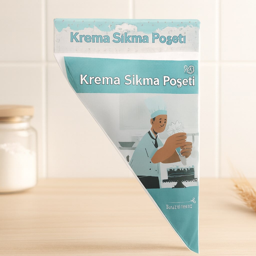 Naylon Krema Sıkma Poşeti 30 cm