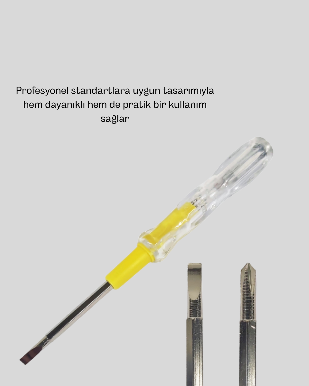Neon Işıklı Elektrik Kontrol Kalemi
