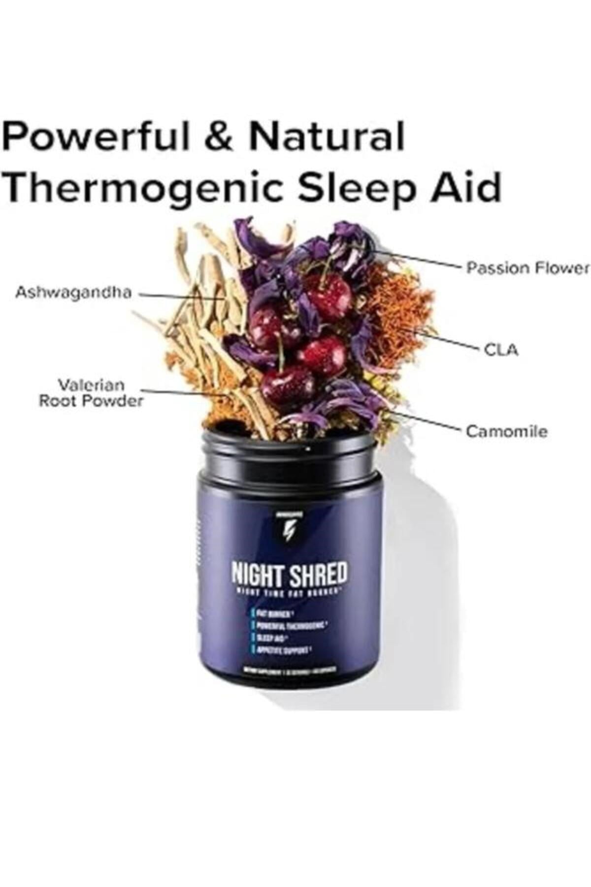 Night Shread Time Fat Burner Destekleyici Ürün 60'lı x 1 adet